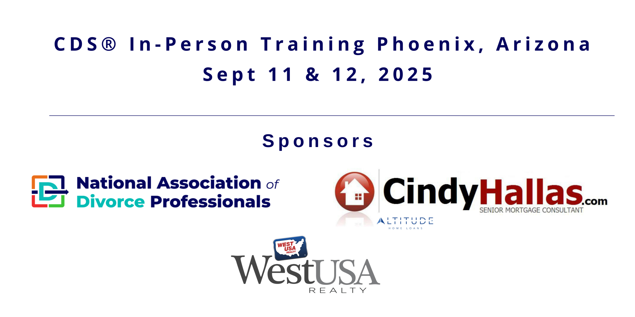 Registration - Arizona CDS Training - Certified Divorce Specialist
